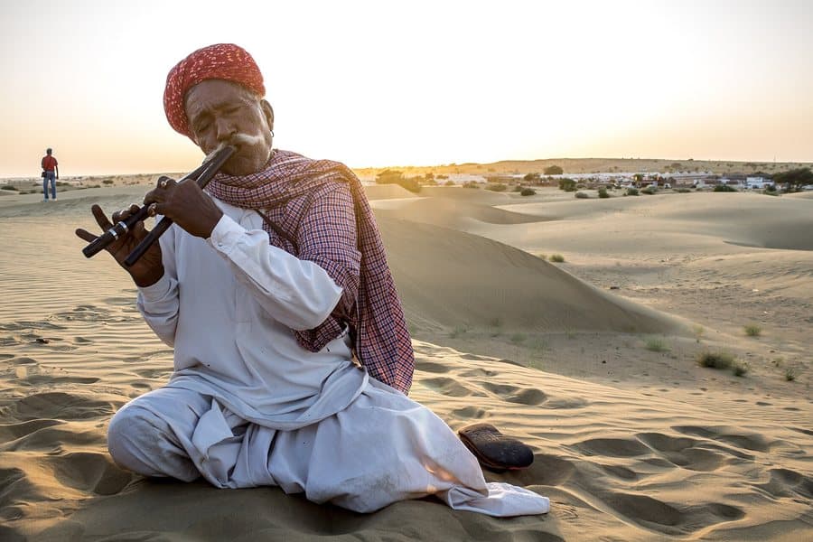 Desert Folk Musician